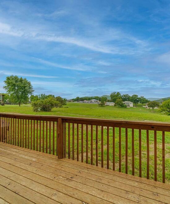 Appaloosa Vacation Home Back Porch