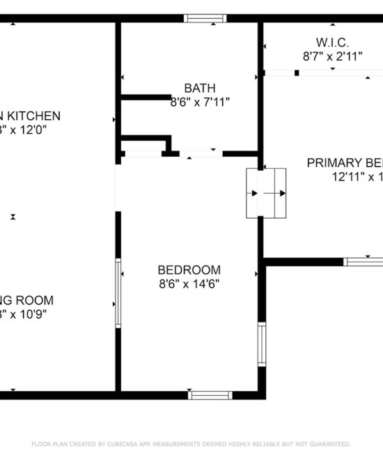 Bathroom Vanity & Toilet Floor Plan