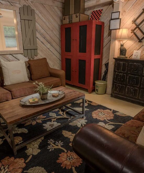 Sundown Cottage Vacation Rental Living Room