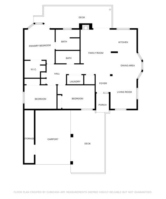 Appaloosa Vacation Home Floor Plan