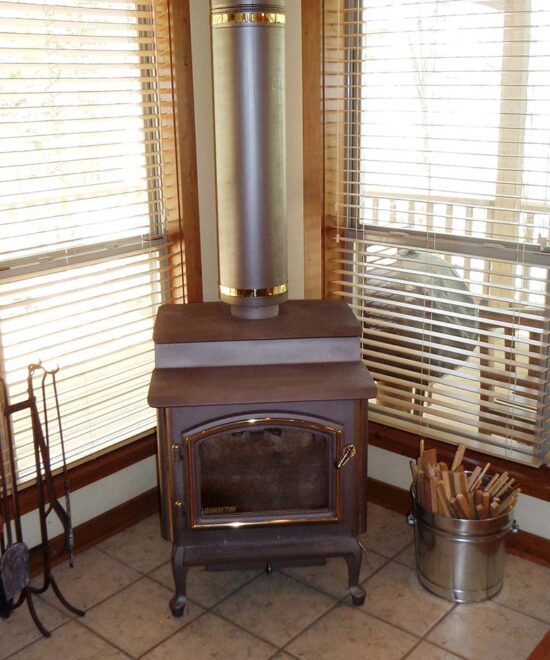 War Eagle Lake House Wood Burning Stove