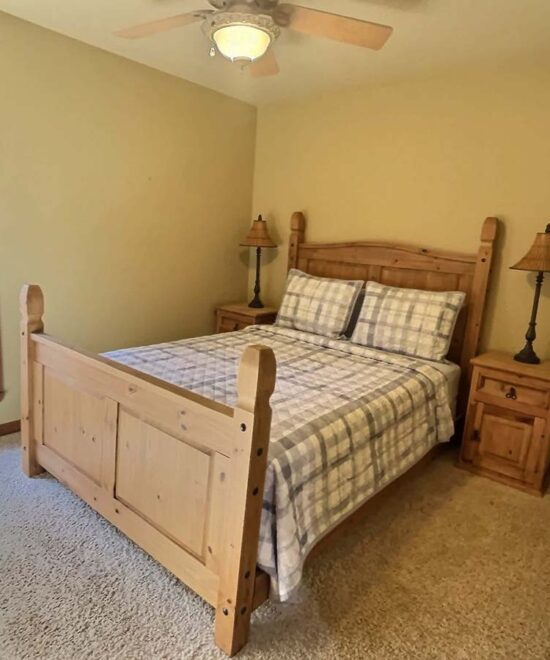 War Eagle Lake House Main Floor 2nd Bedroom