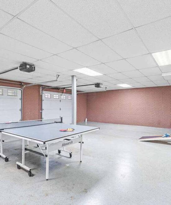 View Point Cabin Vacation Rental Game Room