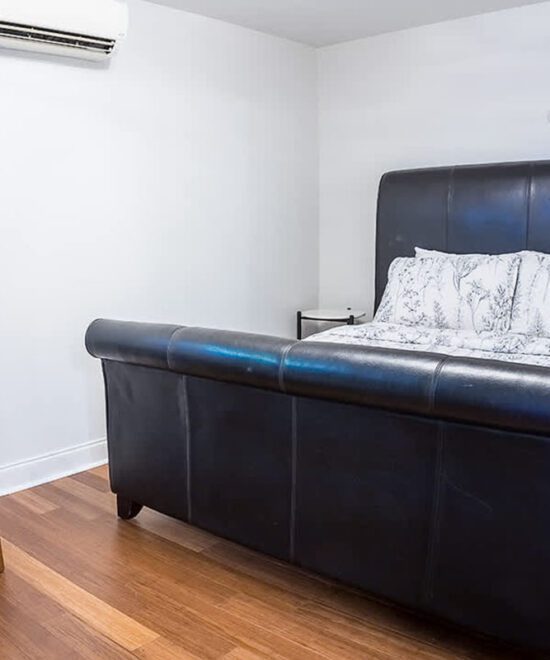 Hosted Journey Haven Suite Queen Bed Bedroom