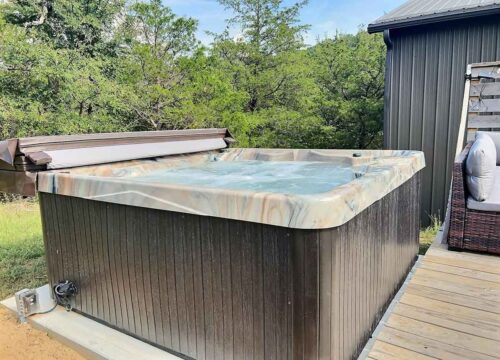 Bunkroom at Hogscald Vacation Rental Hot Tub
