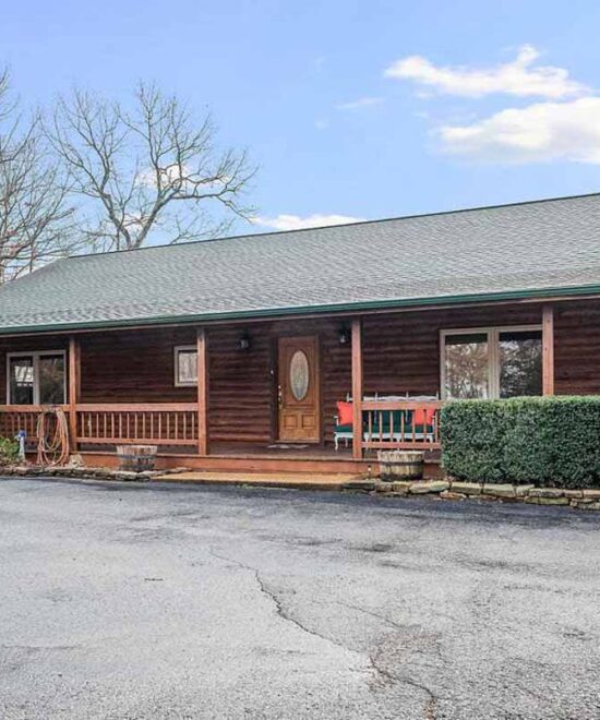 View Point Cabin Vacation Rental Front