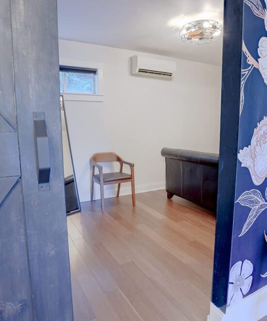 Hosted Journey Haven Suite Bedroom Door