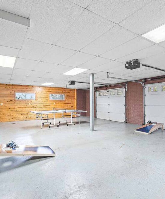 View Point Cabin Vacation Rental Game Room or Garage